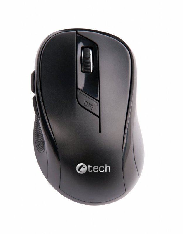 C-tech myš WLM-02 bezdrátová, 6tlač. černá - obrázek produktu