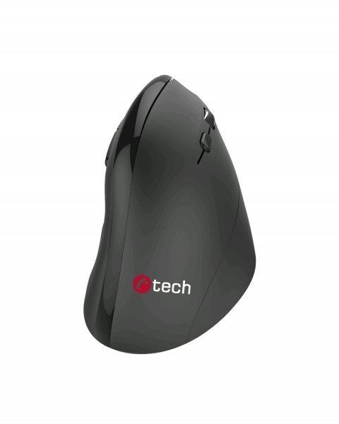 C-TECH Myš VEM-08, vertikální, černá, USB - obrázek produktu