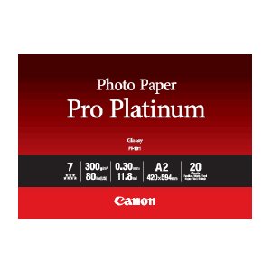 Canon PT-101, A2 fotopapír lesklý, 20 ks, 300g/ m - obrázek produktu