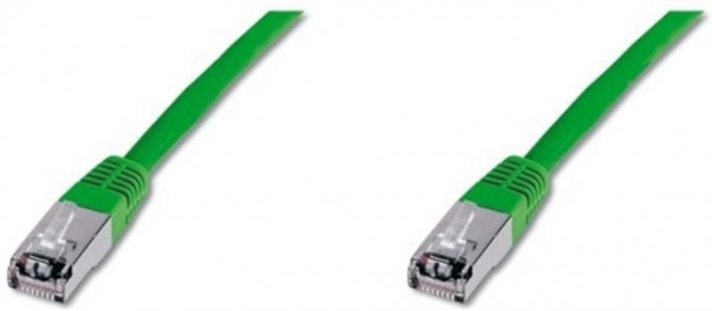 Patchkabel STP,Cat6,2xRJ45, 7m zelený - obrázek produktu
