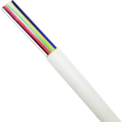 DATACOM Telefonní kabel 6-žilový lanko 1 000m bílý cívka - obrázek produktu