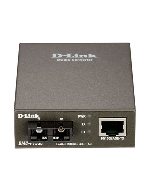 D-Link DMC-F15SC/ E - 10/ 100BaseTX to 100BaseFX (SC) Single-mode Media Converter (15km) - obrázek produktu