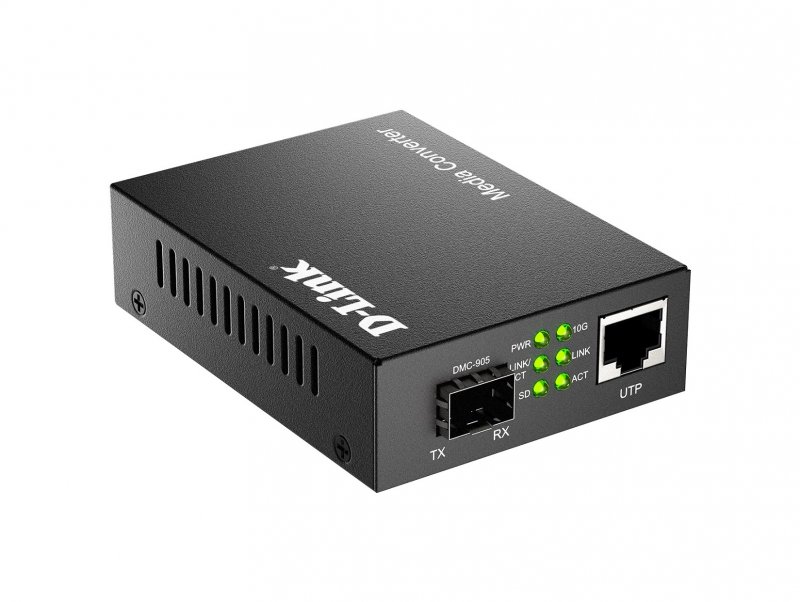 D-Link DMC-905/ E - 10G/ 5G/ 2.5G/ 1G RJ-45 port to 1 x 10GBASE-X SFP+ port Media Converter (300m) - obrázek č. 3