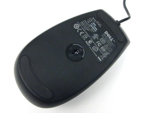 Dell myš, laserová s posunovacím kolečkem, 6-ti tl. černá, USB - obrázek č. 2
