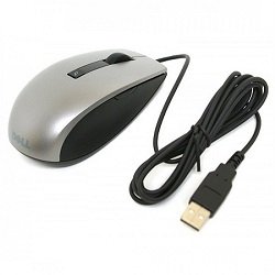 Dell myš, laserová s posunovacím kolečkem (6 tlačítek), USB, černostříbrná - obrázek č. 3