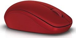Dell myš, bezdrátová WM126 k notebooku, červená - obrázek č. 2