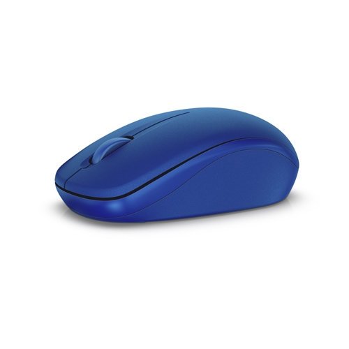 Dell myš, bezdrátová WM126 k notebooku, modrá - obrázek č. 1