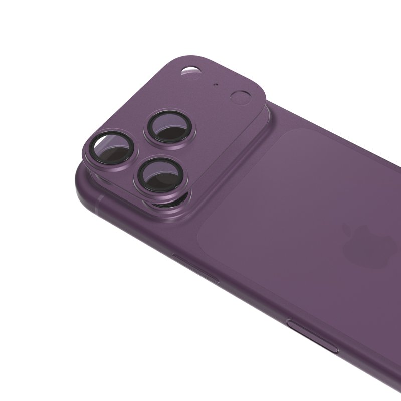 Epico Aluminium AntiReflective Lens iPhone 18 Pro Max fialová - obrázek produktu