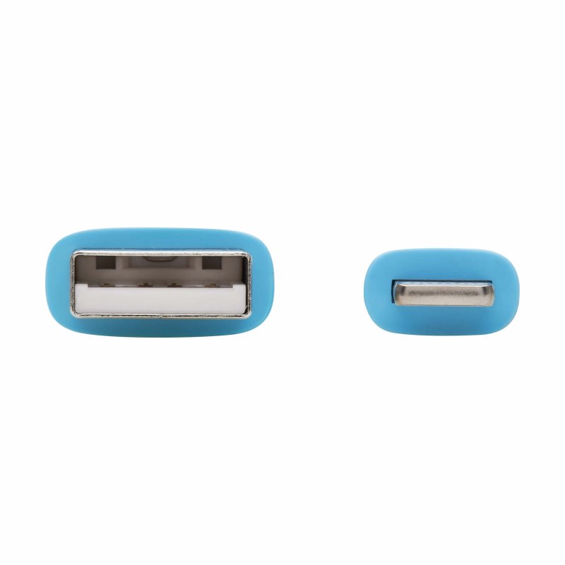 Tripplite Kabel USB-A / Lightning Synch/ Nabíjení,MFi,Samec/ Samec,Safe-IT Antibakt,flex,sv.modrá,1.83m - obrázek č. 2
