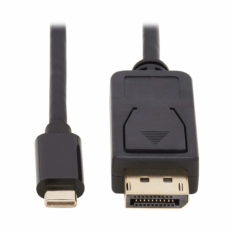 Tripplite Adaptér USB-C/ DisplayPort BiDirect,uzam. konektor,4K 60Hz,HDR Samec/ Samec),kabel 1.8m - obrázek produktu