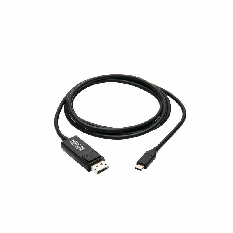 Tripplite Adaptér USB-C /  DisplayPort, uzamykatelný konektor, 4K 60Hz, HDR (Samec/ Samec), kabel 1.8m - obrázek č. 1