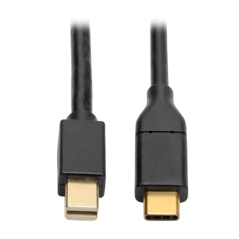 Tripplite Adaptér USB-C /  Mini DisplayPort (Samec/ Samec), 4K 60Hz, černá, 1.8m - obrázek produktu