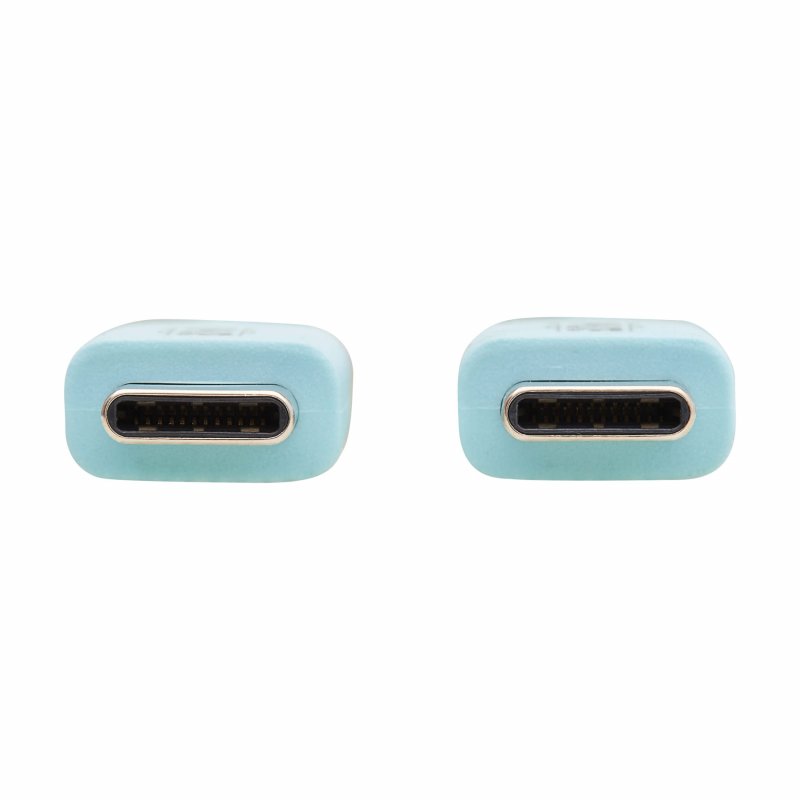 Tripplite Kabel USB-C(Samec/ Samec),USB 2.0,Antibakteriální Safe-IT,ultra flexibilní,sv. modrá,1.83m - obrázek č. 2