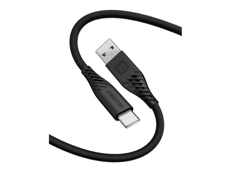DATOVÝ KABEL SOFT SILICONE USB  /  USB-C 1,5M 60W - obrázek produktu