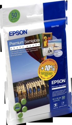 EPSON Premium Semigloss Photo Paper,100x150 mm,50x - obrázek produktu
