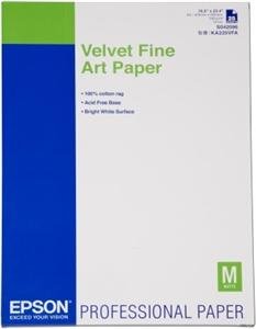 Velvet Fine Art Paper, DIN A2, 260g/ m?, 25 listů - obrázek produktu