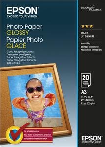 EPSON Photo Paper Glossy A3 20 listů - obrázek produktu