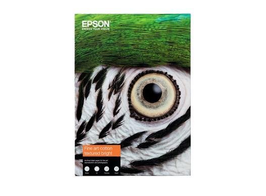EPSON Fine Art Cotton Textured Bright A4 25 Sheets - obrázek produktu