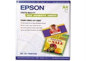 EPSON A4,Photo Quality Inkjet P. samolepící (10ks) - obrázek produktu