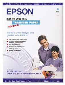 EPSON A4, Iron on Transfer Film (10ks) - obrázek produktu
