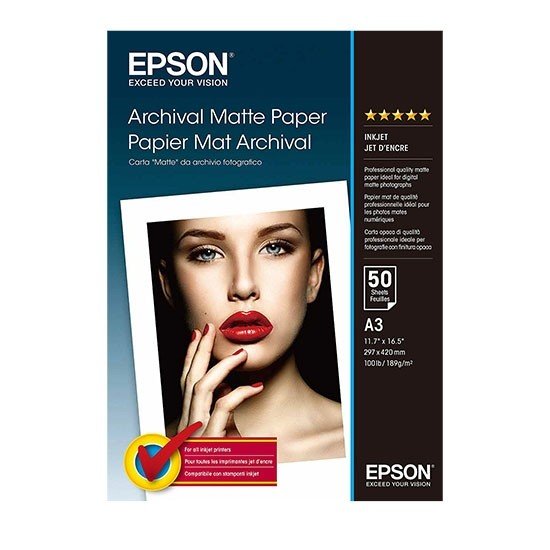 EPSON A3, Archival Matte Paper (50listů) - obrázek produktu