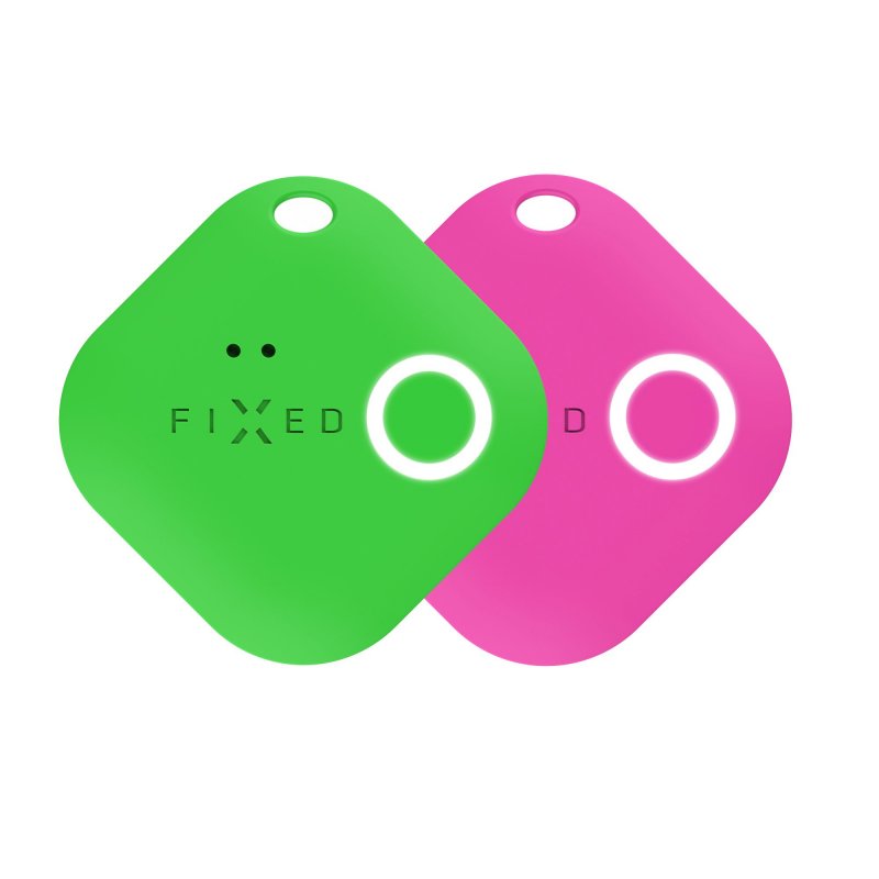 Tracker FIXED Smile Motion, 2ks, zelený + růžový - obrázek produktu