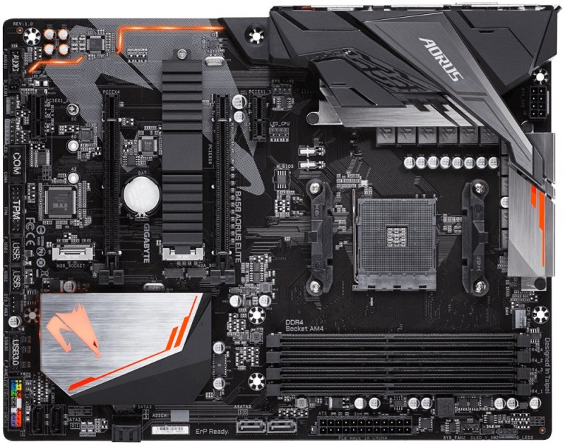 GIGABYTE B450 AORUS ELITE (rev. 1.x) - obrázek produktu