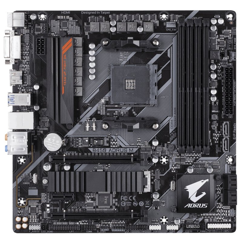 GIGABYTE B450 AORUS M (rev. 1.0) - obrázek č. 3