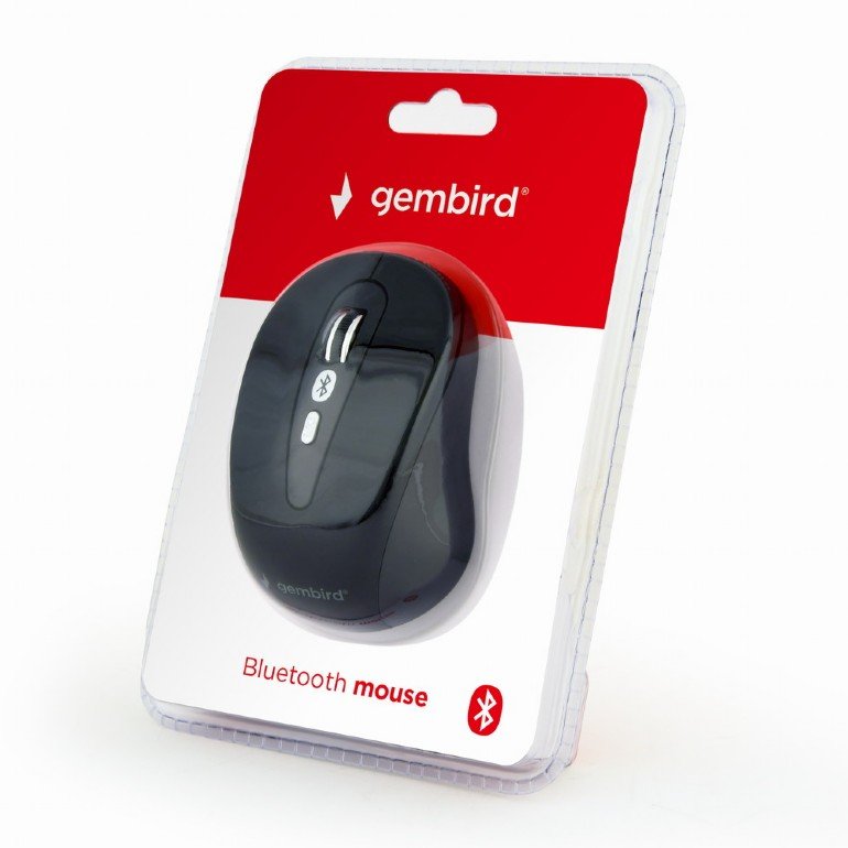 Gembird/ Cestovní/ Optická/ Bezdrátová Bluetooth/ Černá - obrázek č. 2