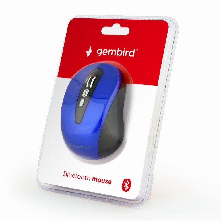 Gembird bezdrátová BT myš, 6 tlačítek, modrá - obrázek č. 2