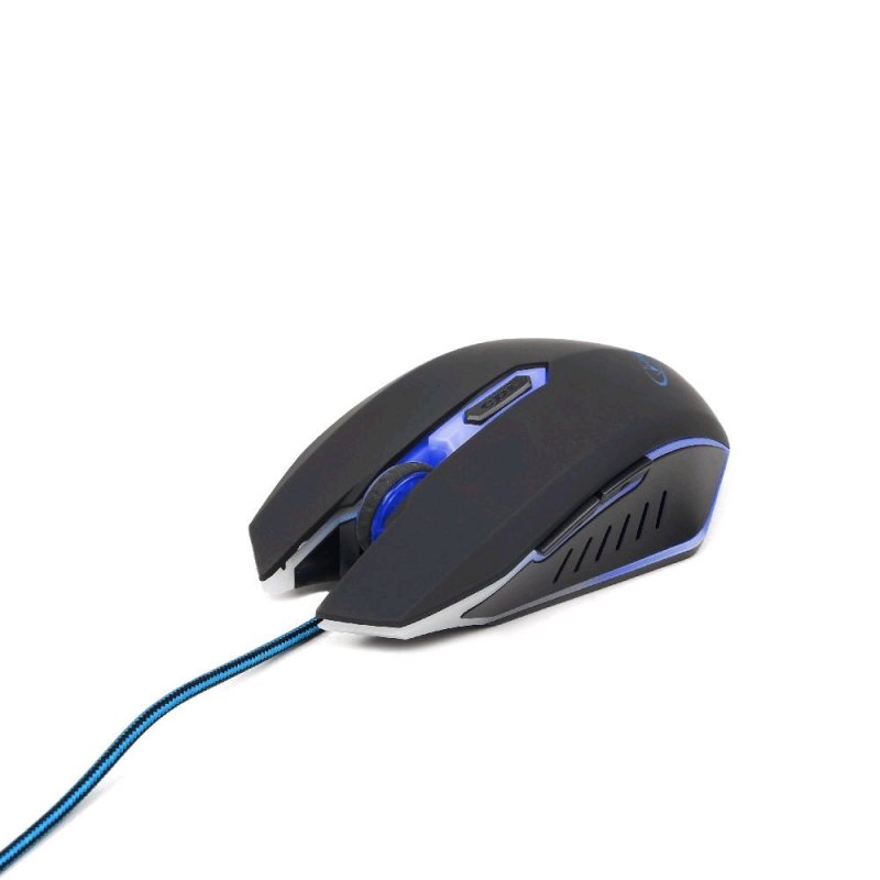 Gembird myš MUSG-001-B, herní, optická,modro-černá - obrázek produktu