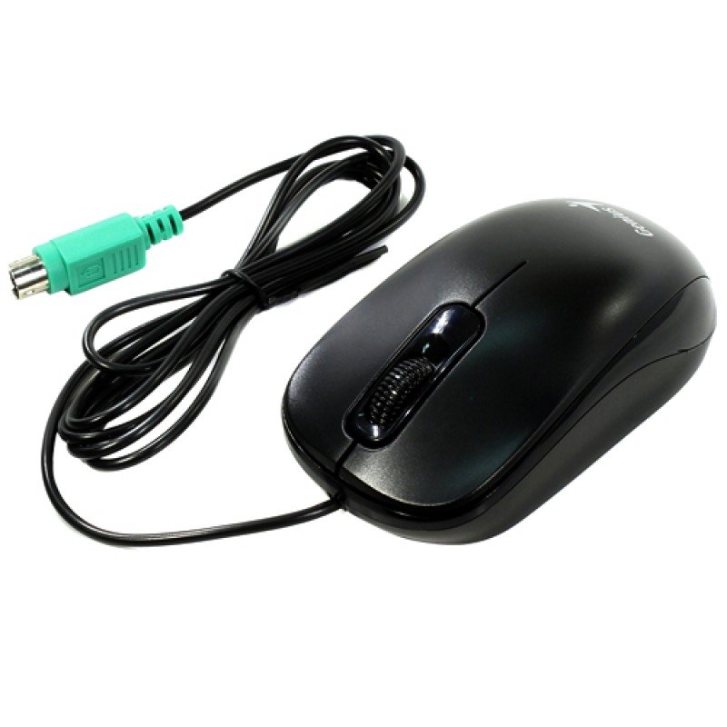 Myš GENIUS DX-110 PS2 1200DPI, black - obrázek produktu