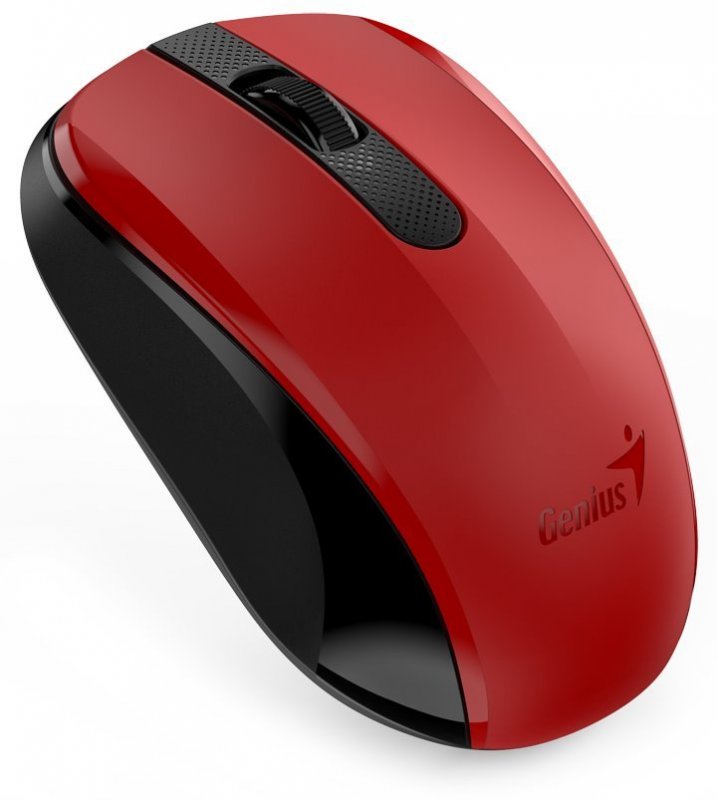 Genius NX-8008s/ Kancelářská/ Optická/ Bezdrátová USB/ Červená - obrázek produktu