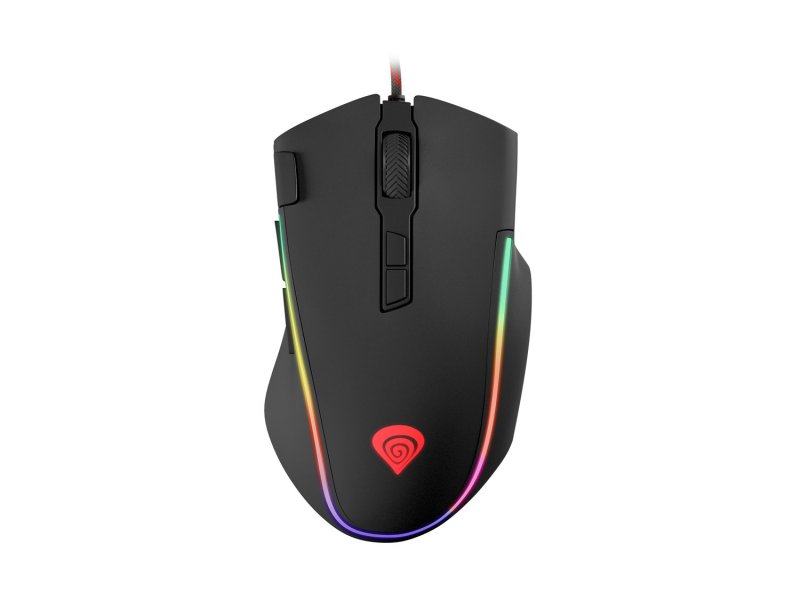 Herní optická myš Genesis Krypton 700, RGB podsvícení s efektem Prismo, software, 7200DPI - obrázek produktu