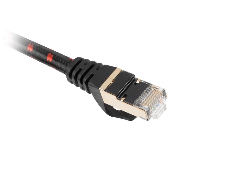 Genesis PATCHCORD kabel CAT.7 SFTP 5M černý - obrázek č. 2