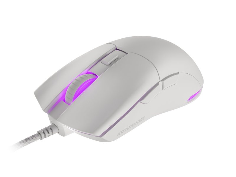 Genesis herní optická myš KRYPTON 750/ RGB/ 8000 DPI/ Herní/ Optická/ Drátová USB/ Bílá - obrázek č. 12
