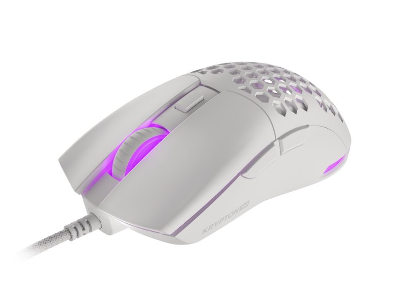 Genesis herní optická myš KRYPTON 750/ RGB/ 8000 DPI/ Herní/ Optická/ Drátová USB/ Bílá - obrázek č. 11