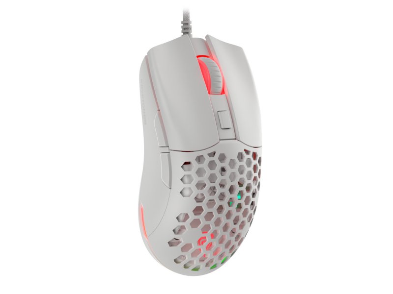 Genesis herní optická myš KRYPTON 750/ RGB/ 8000 DPI/ Herní/ Optická/ Drátová USB/ Bílá - obrázek produktu