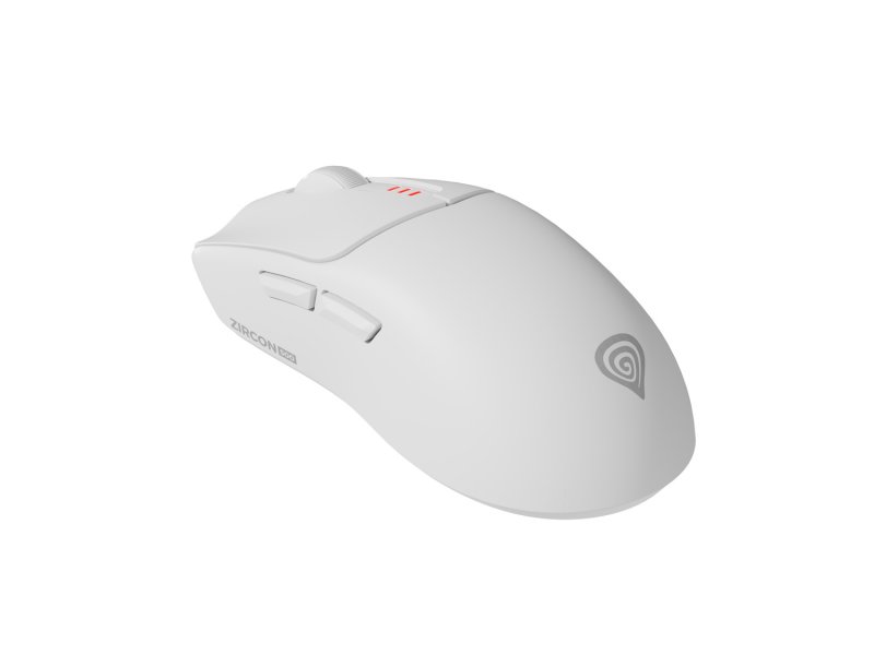 Genesis herní myš ZIRCON 500/ Herní/ Optická/ 10 000DPI/ Bezdrátová USB + Bluetooth/ Bílá - obrázek č. 6