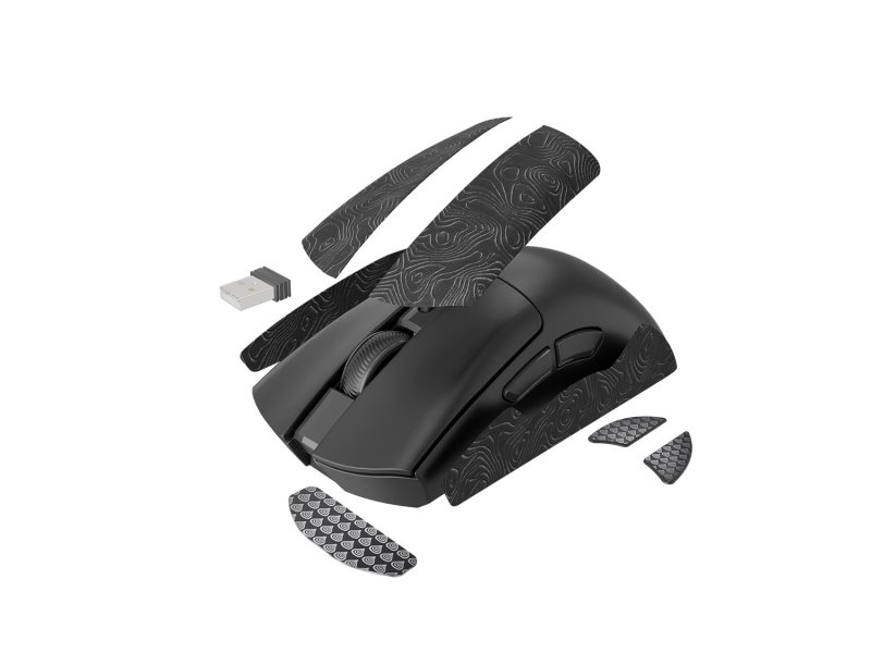 Herní bezdrátová myš Genesis ZIRCON 880 / Herní / Optická / 12 000 DPI / USB+BT / Černá - obrázek č. 2