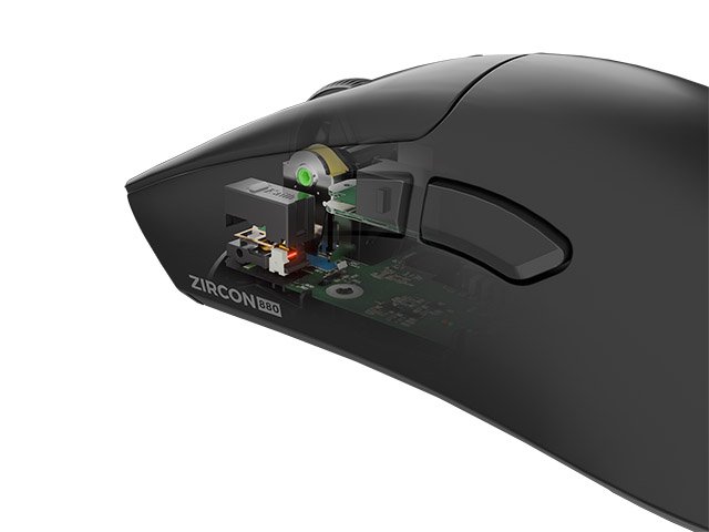 Herní bezdrátová myš Genesis ZIRCON 880 / Herní / Optická / 12 000 DPI / USB+BT / Černá - obrázek č. 4