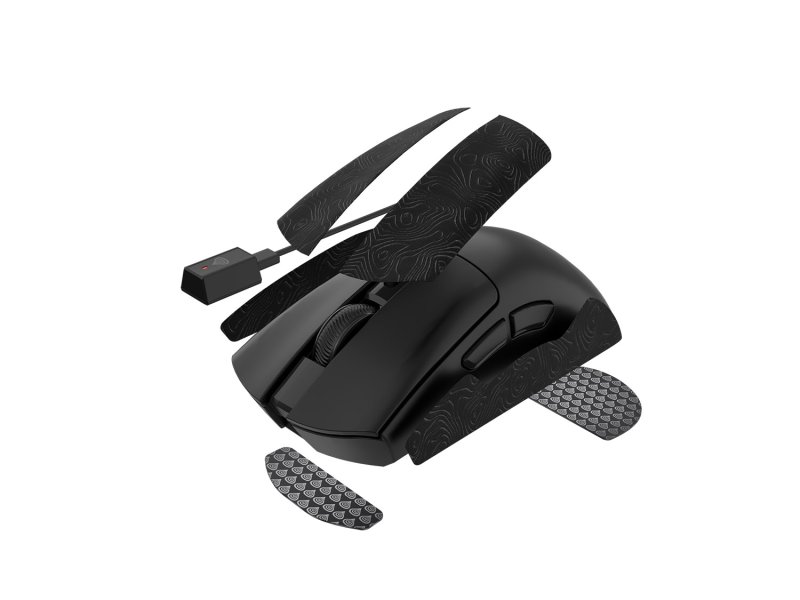 Herní bezdrátová myš Genesis ZIRCON 880 PRO / Herní / Optická / 30 000 DPI / USB+BT / Černá - obrázek č. 4