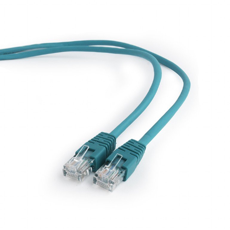 GEMBIRD Eth Patch kabel cat5e UTP, 1,5m, zelený - obrázek produktu