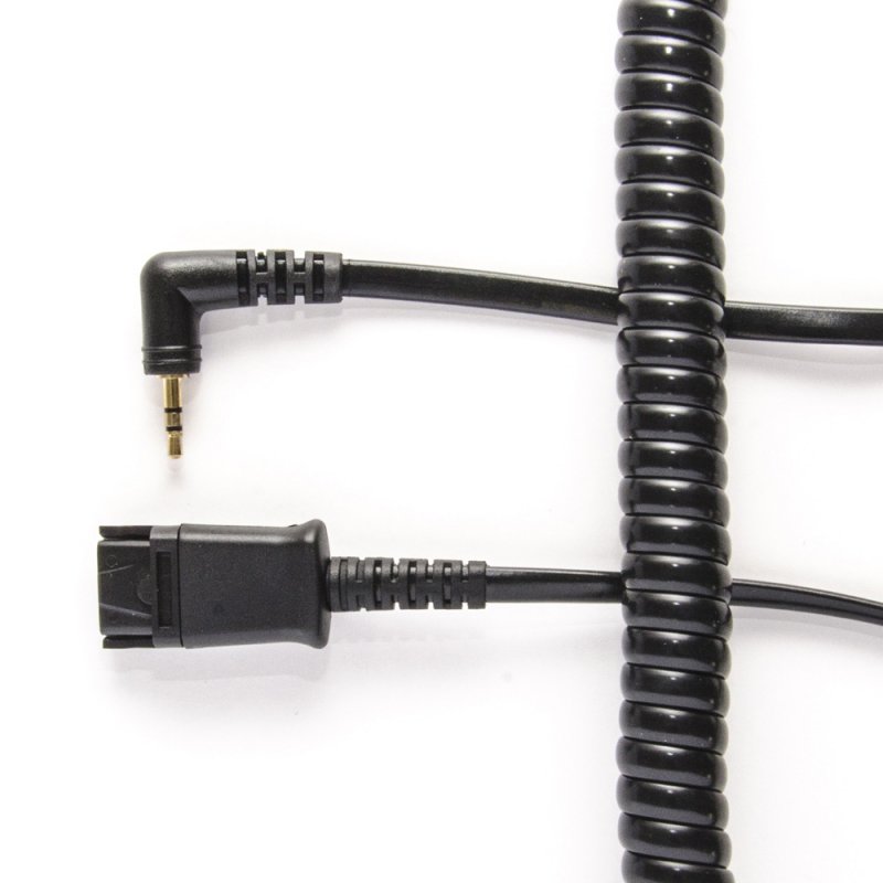 JPL BL-06+P kabel pro náhlavky s QD konektorem do 2.5mm jack - obrázek produktu