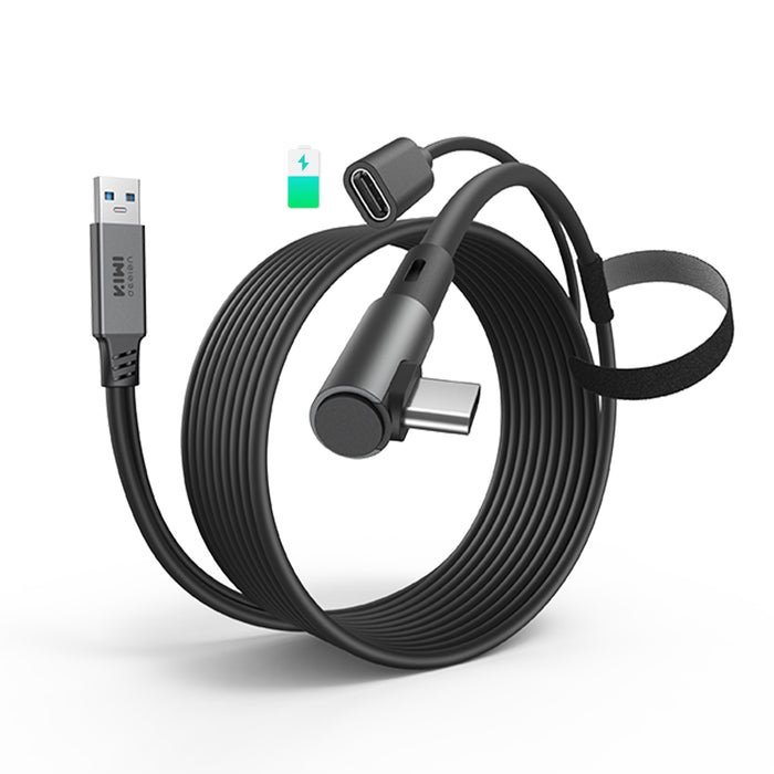 Kiwi design 4M Link Cable with charing, Black - obrázek produktu