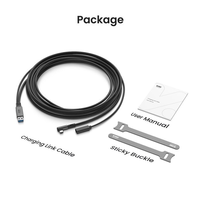 Kiwi design 4M Link Cable with charing, Black - obrázek č. 3