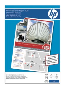 HP Professional Injekt Paper,A3,mat,120g,100ks - obrázek produktu