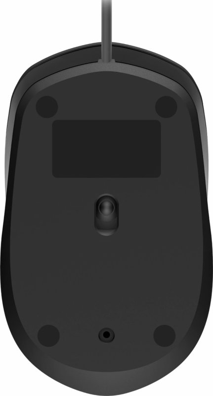 HP 150 Mouse/ Kancelářská/ Optická/ Drátová USB/ Černá - obrázek č. 4
