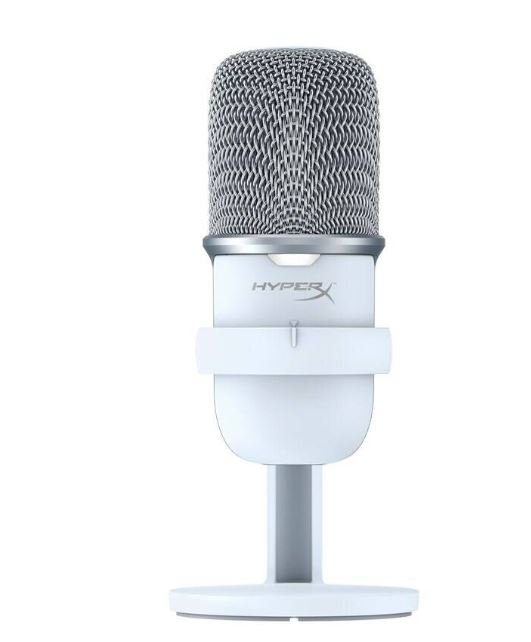 HP HyperX SoloCast USB WHT Microphone - obrázek produktu