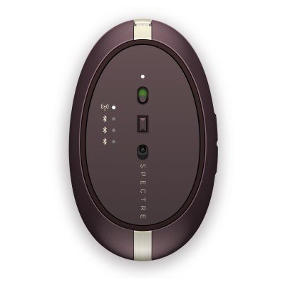 HP Spectre Rechargeable Mouse 700 - burgundy - obrázek č. 2